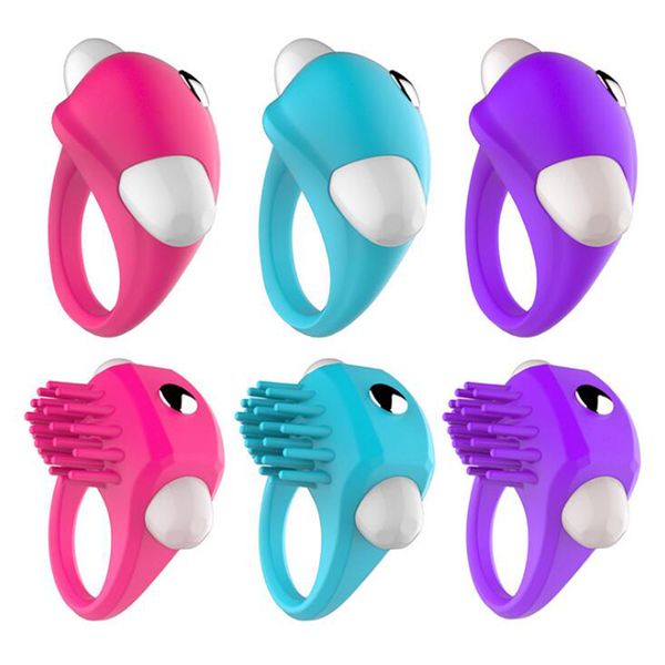 Atacado Anel Peniano Vibratório para Pennis Masculino Manga Anel Sex Toys para Homens Clitóris Estimulação Silicone Pennis Ring sexo cockrings