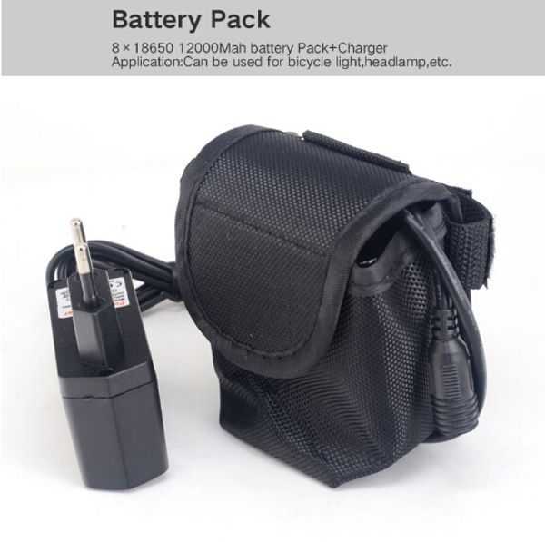 

8x18650 аккумуляторная батарея 12000mAh 8.4 v литиевая батарея для светодиодных велосипед