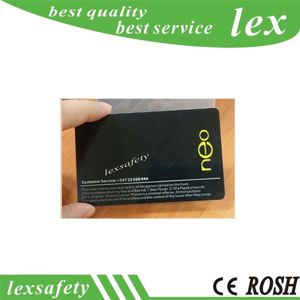Stampa della carta di plastica 100 pz 125khz RFID scrivibile T5577 Carte T5557 Rewritable Proximity Sottile Controllo di controllo di accesso Smart card