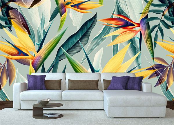 

Юго-восточный азиатский стиль тропический тропический лес рай птица зеленый лес