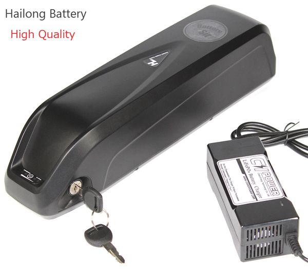 US UE No Tax Hailong bateria com USB Sanyo GA célula 48 V 17.5Ah Li-ion bateria de bicicleta elétrica para Bafang 1000 W BBSHD kit de motor
