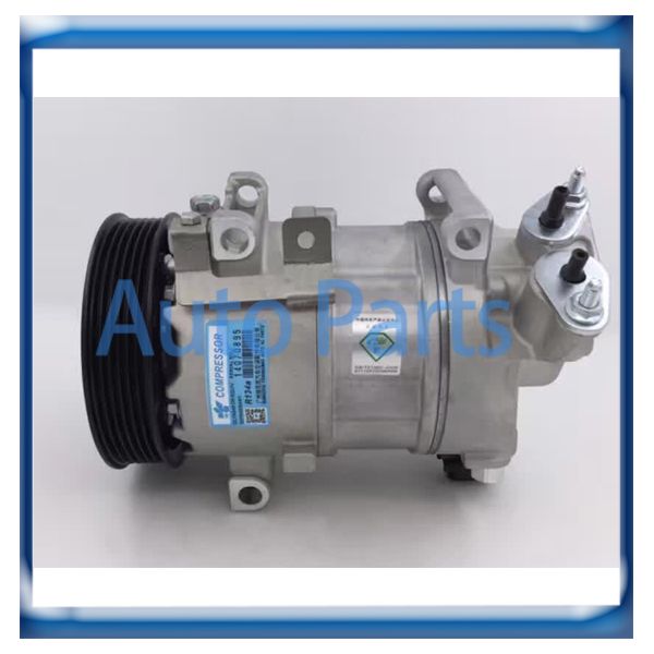 Denso 6SEL16 ac compressor para Peugeot 308 508 Partner Tepee RCZ DCP21012 648738 9659875480 447150-1730 9676862380