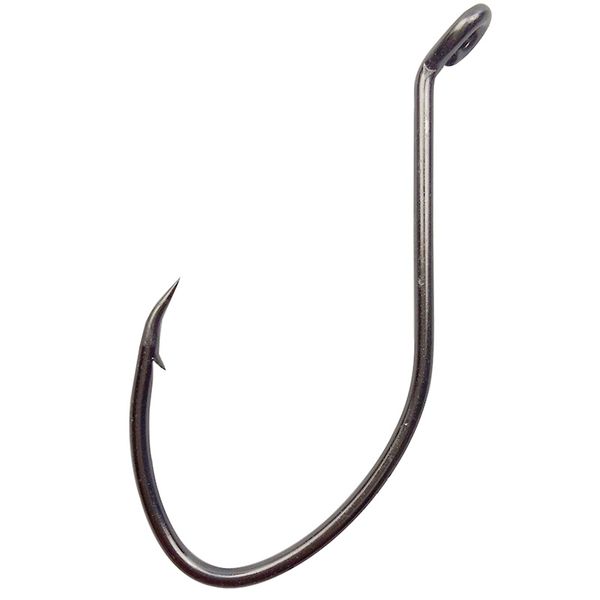 

200pcs 8832 High Carbon Steel Fishing Hooks Black Wide Gap Catfish Bait Fishhooks Good Quality Fishing Tackle