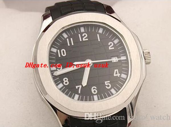 

automatic watch men black dial silver skeleton rubber band transparent back 5167 1a -001 watch, Slivery;brown