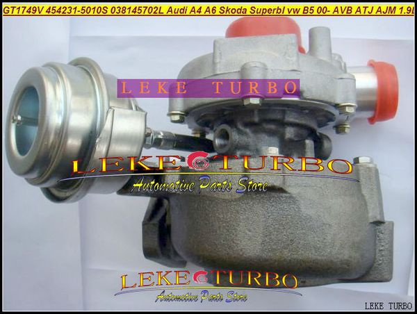 GT1749V 454231-5010S 454231 038145702L Turbo Turbocompressore per AUDI A4 A6 1998-05 VW Passat Superb AJM BKE AVB ATJ 1.9L TDi 115HP