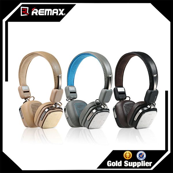 

Aaliyah REMAX Bluetooth-гарнитура 200HB Регулируемая мягкая кожа AUX Беспроводная Bluetooth-гарнитура 4.1 для наушников