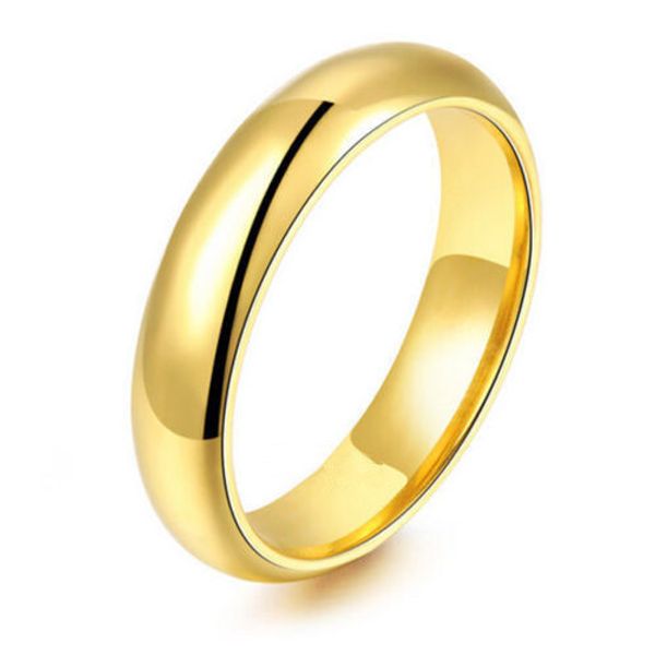 

Горячие продажи Модные ювелирные изделия кольца Пары IP Gold вольфрамовое кольцо Вы