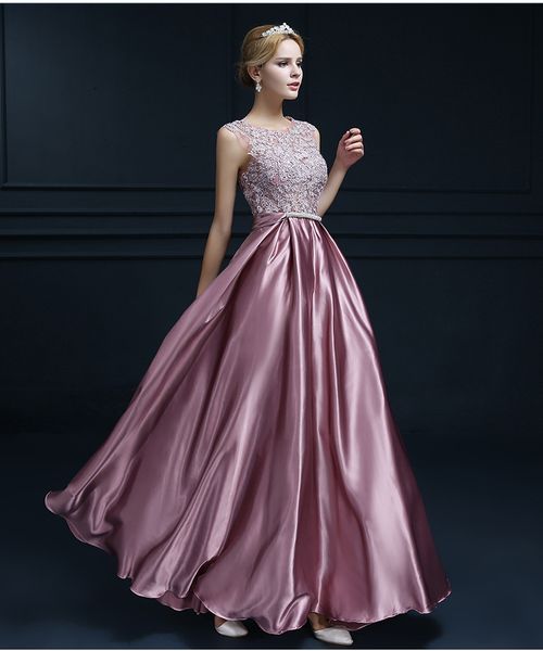 

2019 new burgundy prom dresse double-shoulder long lace pink formal evening dresses custom plus size bridal marrige party gowns 225, Black