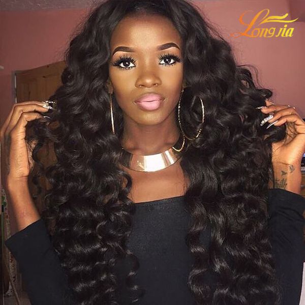 

grade 7a wholesale price brazilian virgin human hair extension deep wave unprocessed brazilian deep curly natuural color ing, Black