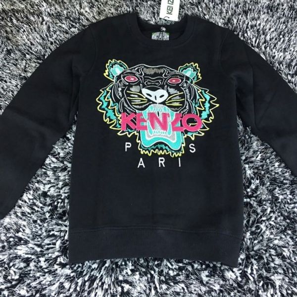 

European brand tiger head embroidered men women weat hirt cotton autumn winter hoodie ca ual treetwear jogger track uit