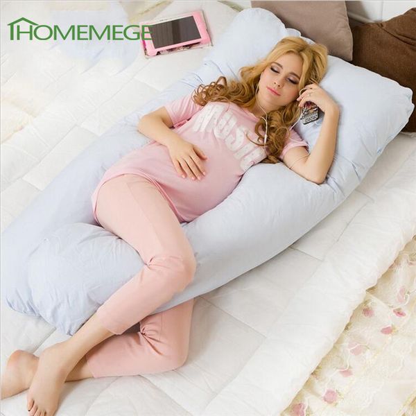 

wholesale- pregnancy pillow comfortable body pillows for pregnant women for side sleepers removable 80x140cm