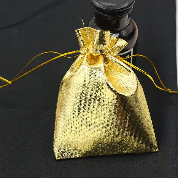 

jewelry pouches bags linen bag bundle pocket fashion style gilding gold silver gift bag wholesale jewelry packaging & display, Pink;blue