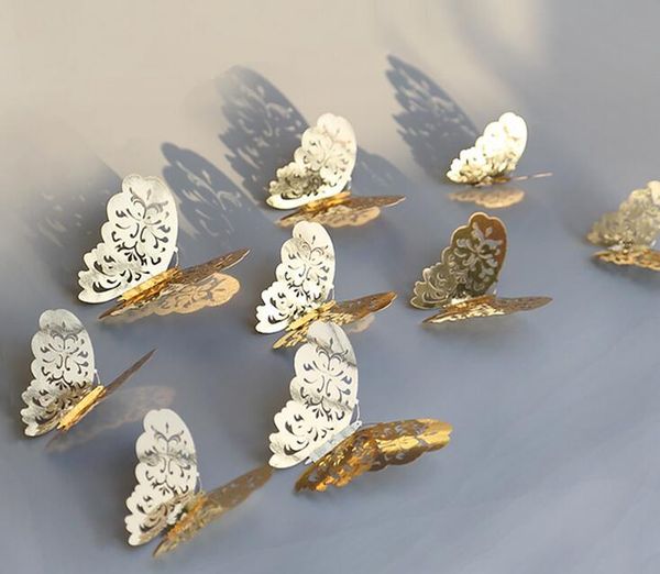 Big Sale 03af 12pcs New 3d Butterfly Wall Stickers Decal Wall