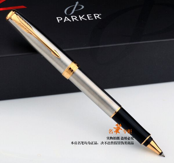 

Parker roller pen chool office upplie ilver color parker pen office upplie tationery all metal roller ball pen