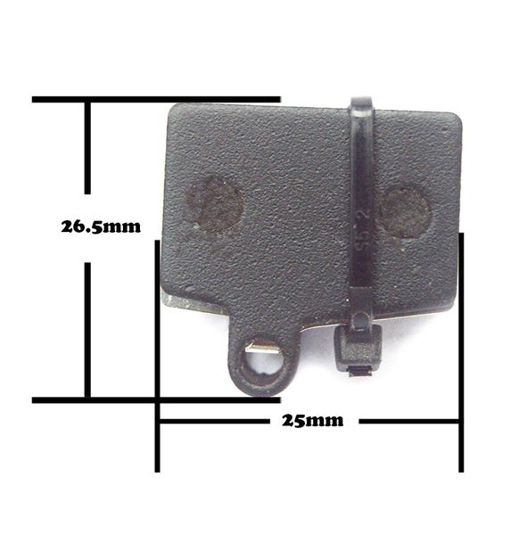 Hayes Semi-Metallic Disc Brake Pads for Dyno Stroker Ryde