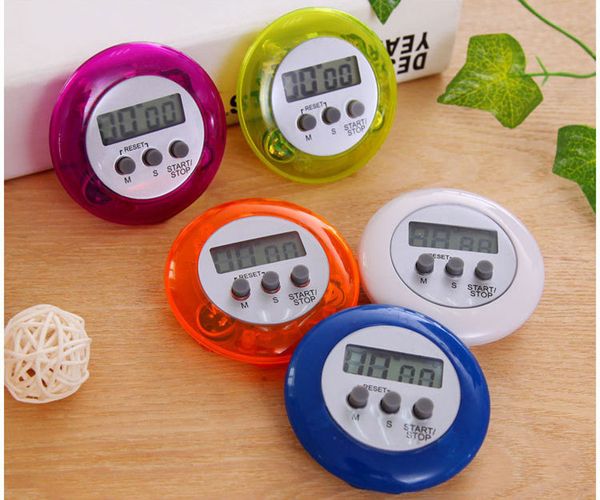 

Novelty digital kitchen timer kitchen helper mini digital lcd kitchen count down clip timer alarm with dhl free