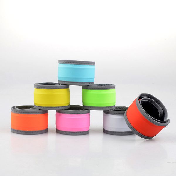 

wholesale-new hand strap wristband led toy safety reflective light shine flash glowing luminous armband arm belt band wrist children gifts