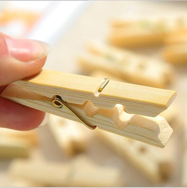 Clavijas de ropa Secadora Tendedero Línea De madera Clavijas Clips Lavadora-los descuentos cantidad de múltiples