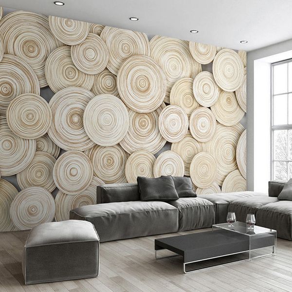 Custom Mural Wallpaper Modern Design 3d Wood Texture Living Room Tv Background Wall Decorative Art Wallpaper Mural Wallpapers Download 3d Desktop
