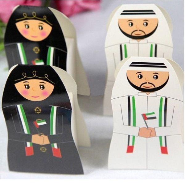 Neuankömmling UAE Hochzeitsbevorzugungsbox Arabische Pralinenschachtel Geschenkboxen Arabische Verpackung Pralinenschachtel Kostenloser Versand WA1958