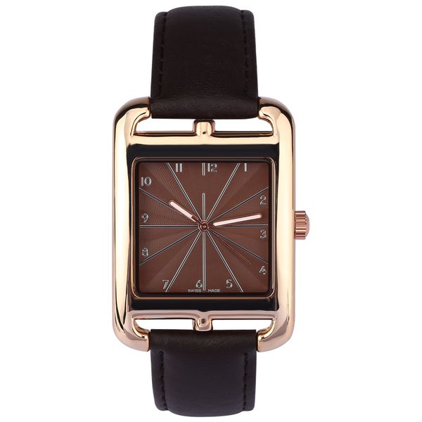

luxury men women quartz watches women fashion casual leather watches herm womem men top brand watches