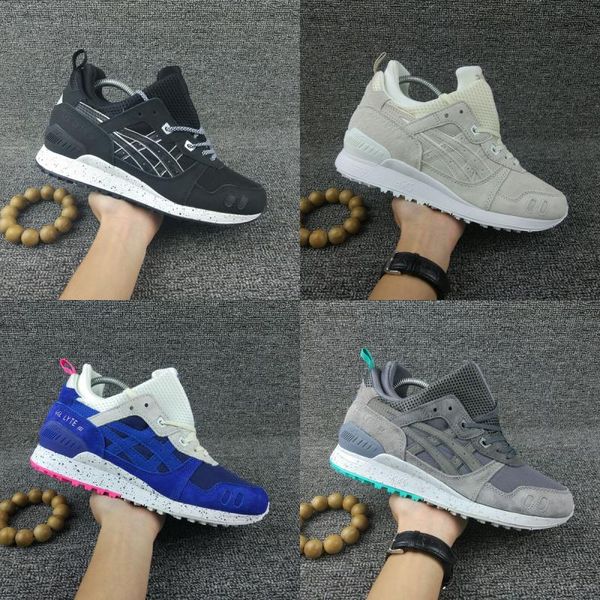 

Wholesale Asics GEL-LYTE3 HL6F4-9999/9090 Medium Running Shoes Men Women Black White Blue Grey Comfortable Sport Sneakers Boots