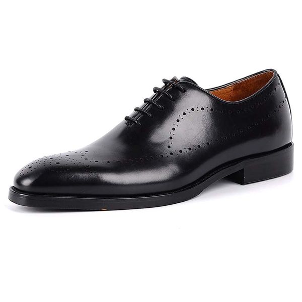 

man dress shoes luxury men loafers shoes fashion style men shoes handmade man wedding shoe size 39-44, Black