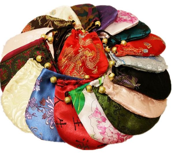 

factory sale gift bag jewelry box bag purse coin bag 200pc/lots, Black;white