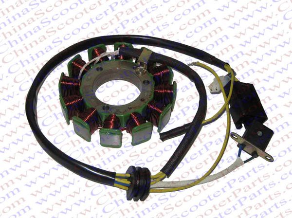 

wholesale- 12 coils 6 wires 115mm magneto stator winding kazuma xinyang 500cc atv quad parts