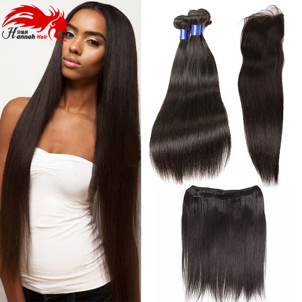 Hannah Product Malaysian Straight Hair 16 Inch 26inch Remy Hair