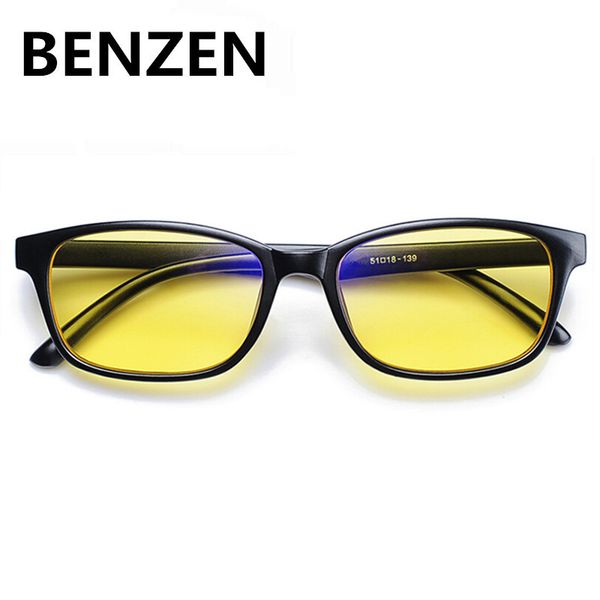 

wholesale- benzen anti blue rays computer goggles reading glasses radiation-resistant glasses computer gaming glasses black with case 5019, Silver