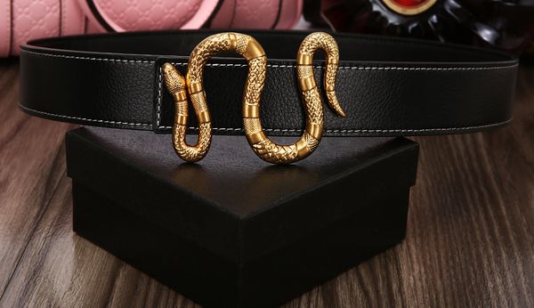 

2018 nice belt with box luxury designer belts for men and women business belts for men ing, Black;brown