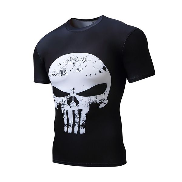 

Men s Fitness sport tight shirt Newest Hot Sales 3D Printing Fashion Creative T-Shirt Printed Short sleeve T Shirt
