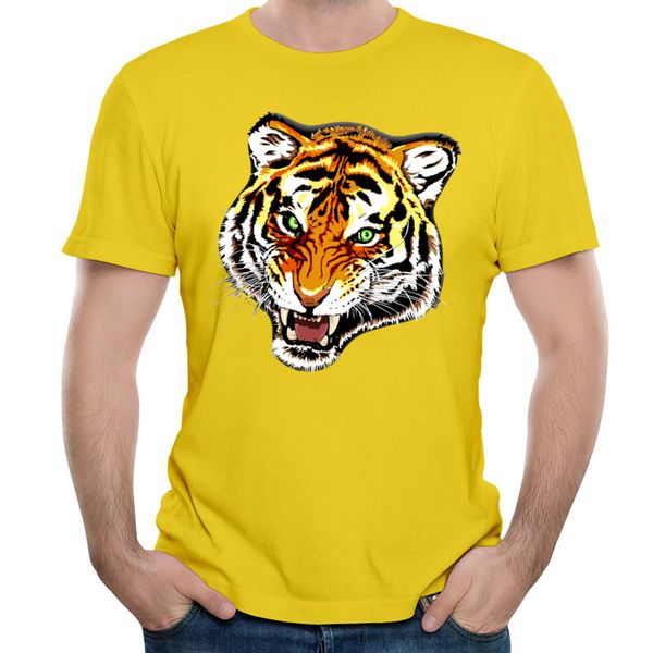 tiger print tshirt for men