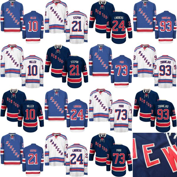 

2017 New York Rangers #24 Oscar Lindberg #10 J.T. Miller #73 Brandon Pirri #21 Derek Stepan #93 Mika Zibanejad Hockey Jerseys Jersey