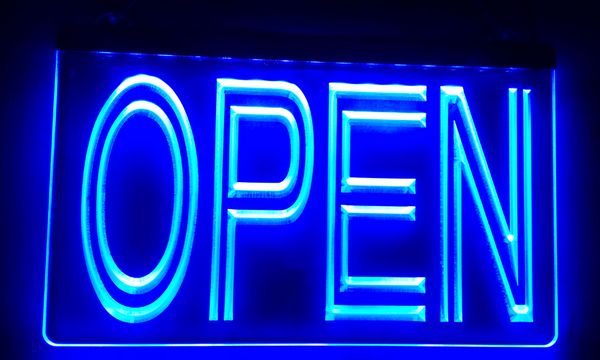 

LS004-b OPEN Overnight Shop Bar Pub Club Neon Light Sign Decor Free Shipping Dropshipping Wholesale 6 colors to choose