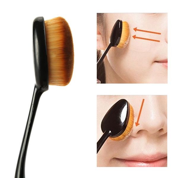 

Foundation bru h puff makeup bru h power makeup bru h beauty co metic foundation blend tool toothbru h haped foundation bru h 50pc