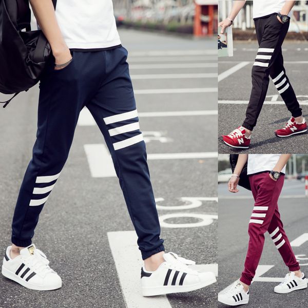 

Мужские повседневные брюки тонкие брюки брюки молодежи