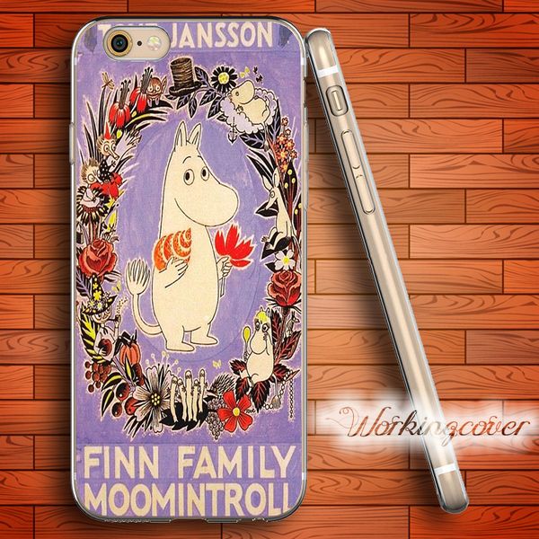 

capa moomin valley muumi soft clear tpu case for iphone 7 6 6s plus 5s se 5 5c 4s 4 case silicone cover