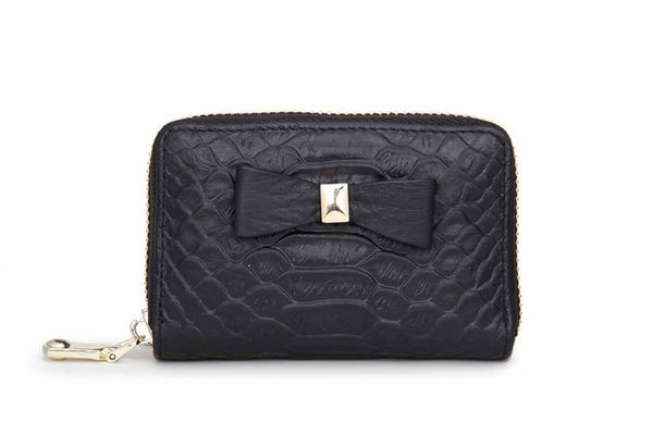 

2017 new genuine leather women card holder wallets female credit card holder trunk card holder coin purse c1167, Brown;gray