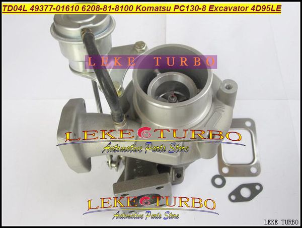 TD04L-10GKRC-5 49377-01610 49377 49377-01611 6208-81-8100 Turbo Turbolader Für Komatsu PC130-8 Bagger SAA4D95LE 4D95LE