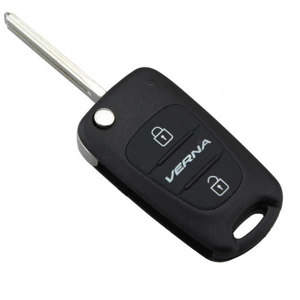 

guaranteed 100% car styling 2 button flip remote key shell fit for hyundai verna flip remote key fob ing