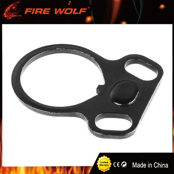

FIRE WOLF Hunting AR End Plate Oval Dual Loop Sling Adapter Right / Left Handed Mount Hunting Gun Accessories