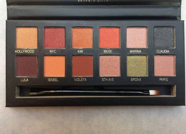 

makeup eyeshadow palette 12 colors eye shadow palette make up tools dhl