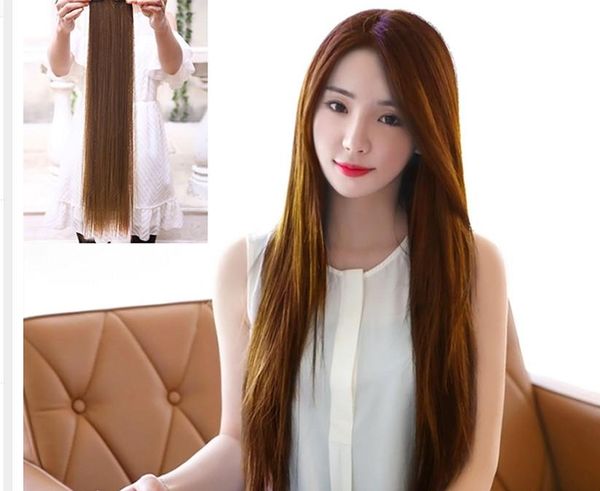 Woman Straight Hair Piece Korean Woman Long Straight Hair L04711