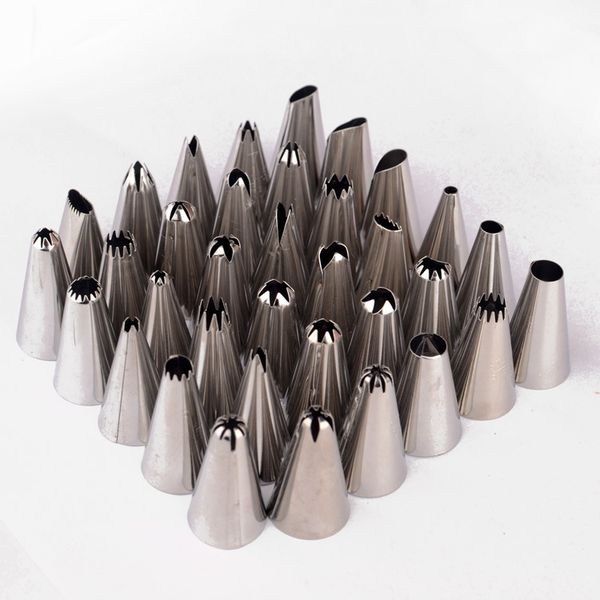 

wholesale- 24 pcs cake cupcake decorating tools icing piping nozzles pastry tips