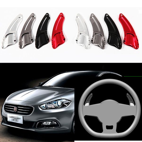 

2pcs aluminium alloy shifters shift paddles extension sporting aluminum alloy for fiat viaggio 2012-2016