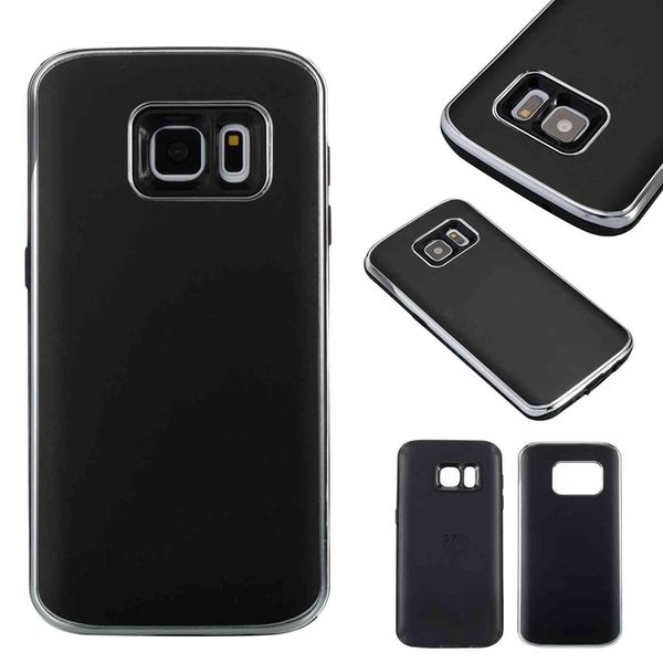 

Покрытие скраб чувствовать себя ПК+ силикон 2 в 1 Чехол для телефона Samsung Galaxy S6 S6Edge S