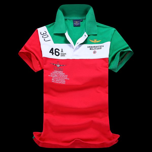 

2017 New men Army Embroidery s Shirts Fashion patchwork Golf men Tees s Hiphop Horse T shirts for man