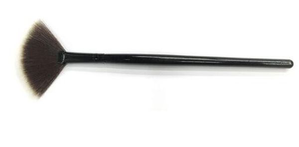 

slim fan shape powder concealor blending finishing highlighter highlighting makeup brush nail art brush for makeup